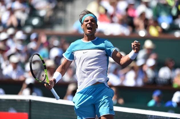Rafael Nadal (Esp) - Tennis, Indian Wells 2016 - 18 03 2016 TennisMagazine Panoramic 