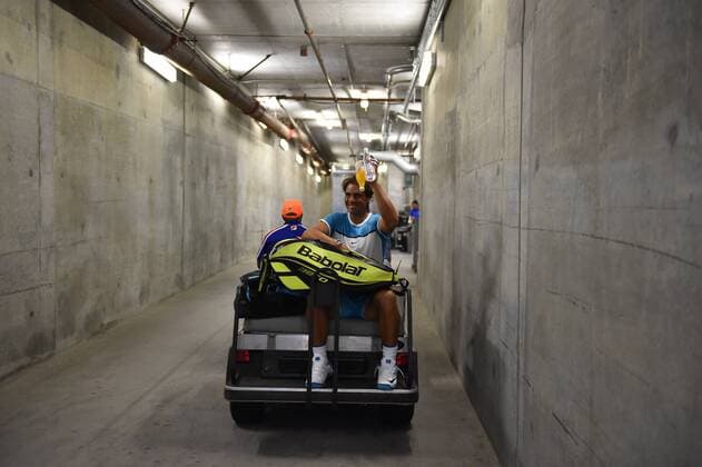 Rafael Nadal (Esp) - Tennis, Indian Wells 2016 - 18 03 2016 TennisMagazine Panoramic 