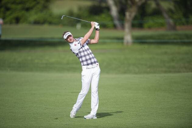 March 18, 2016: Brett Stegmaier hits his second shot on 10 during the second round of the Arnold Palmer Invitational in Orlando, FL. (Photograph by Roy K. Miller Icon Sportswire) GOLF: MAR 18 PGA Golf Herren - Arnold Palmer Invitational presented by MasterCard - Second Round Icon1603180662 EDITORIAL USE ONLY