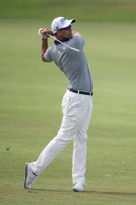 March 18, 2016: Adam Scott hits his second shot on 11 during the second round of the Arnold Palmer Invitational in Orlando, FL. (Photograph by Roy K. Miller Icon Sportswire) GOLF: MAR 18 PGA Golf Herren - Arnold Palmer Invitational presented by MasterCard - Second Round Icon1603181282 EDITORIAL USE ONLY