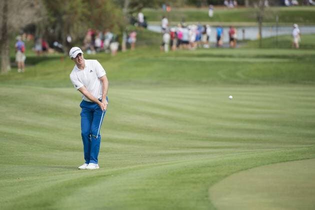 March 18, 2016: Martin Laird chips onto the green on 14 during the second round of the Arnold Palmer Invitational in Orlando, FL. (Photograph by Roy K. Miller Icon Sportswire) GOLF: MAR 18 PGA Golf Herren - Arnold Palmer Invitational presented by MasterCard - Second Round Icon1603181402 EDITORIAL USE ONLY
