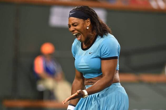 Serena Williams (USA) - Tennis, Indian Wells 2016 - 18 03 2016 TennisMagazine Panoramic 