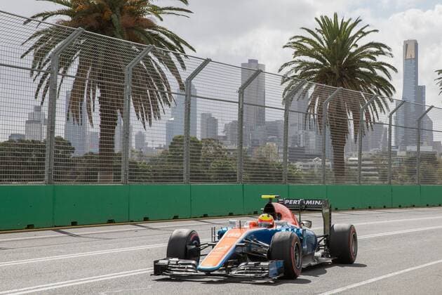March 19, 2016: Rio Haryanto (IDN) 88 from the Manor Racing during practise session three at the 2016 Australian Formula One Grand Prix at Albert Park, Melbourne, Australia. Formula One 2016: Australia Day 3 - ZUMAc04_