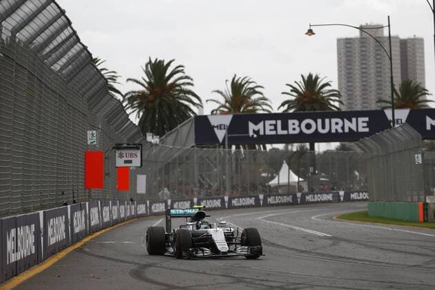 Motorsports: FIA Formula One World Championship WM Weltmeisterschaft 2016, Grand Prix of Australia, 6 Nico Rosberg (GER, Mercedes AMG Petronas Formula One Team), xHOCHxZWEIx
