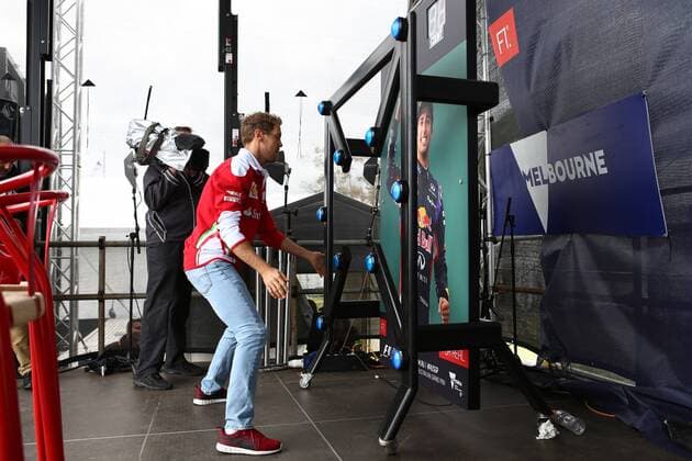 Australian Grand Prix, Melbourne 17 - 20 March 2016 19.03.2016 - Sebastian Vettel (GER) Scuderia Ferrari SF16-H 