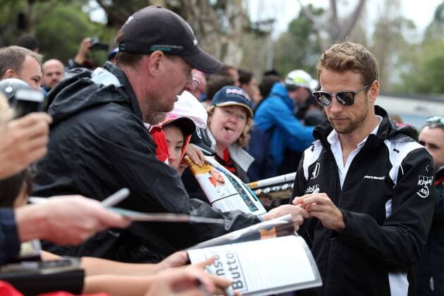 Australian Grand Prix, Melbourne 17 - 20 March 2016 19.03.2016 - Jenson Button (GBR) McLaren Honda MP4-31 