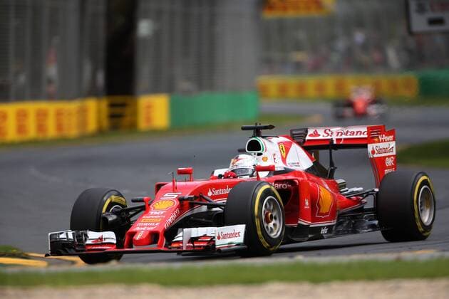 Australian Grand Prix, Melbourne 17 - 20 March 2016 19.03.2016 - Free Practice 3, Sebastian Vettel (GER) Scuderia Ferrari SF16-H 
