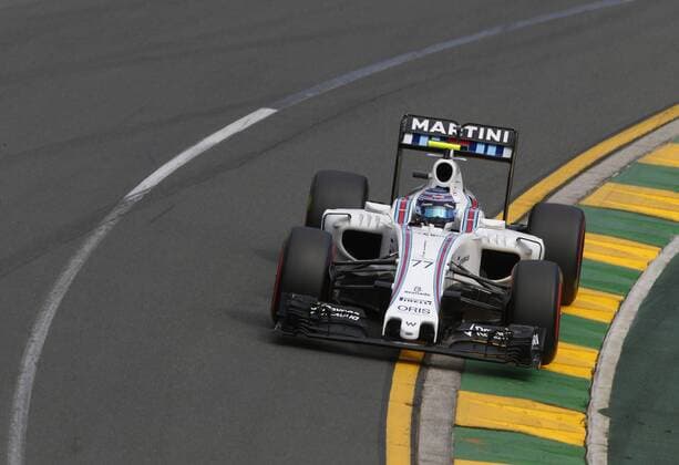 Motorsports: FIA Formula One World Championship WM Weltmeisterschaft 2016, Grand Prix of Australia, 77 Valtteri Bottas (FIN, Williams Martini Racing), xHOCHxZWEIx