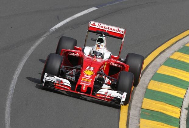 Motorsports: FIA Formula One World Championship WM Weltmeisterschaft 2016, Grand Prix of Australia, 5 Sebastian Vettel (GER, Scuderia Ferrari), xHOCHxZWEIx