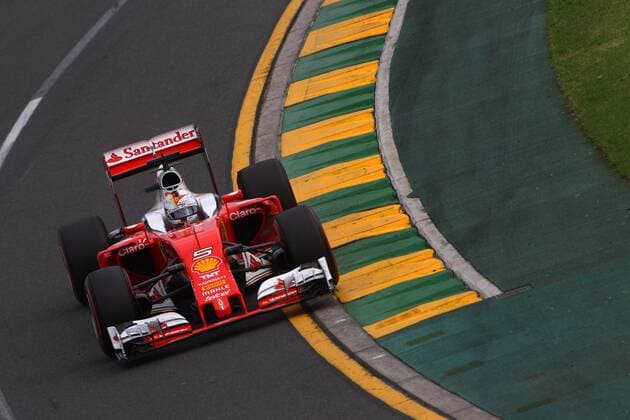 Australian Grand Prix, Melbourne 17 - 20 March 2016 19.03.2016 - Qualifying, Sebastian Vettel (GER) Scuderia Ferrari SF16-H 