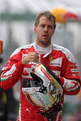 Australian Grand Prix, Melbourne 17 - 20 March 2016 19.03.2016 - Qualifying, Sebastian Vettel (GER) Scuderia Ferrari SF16-H 