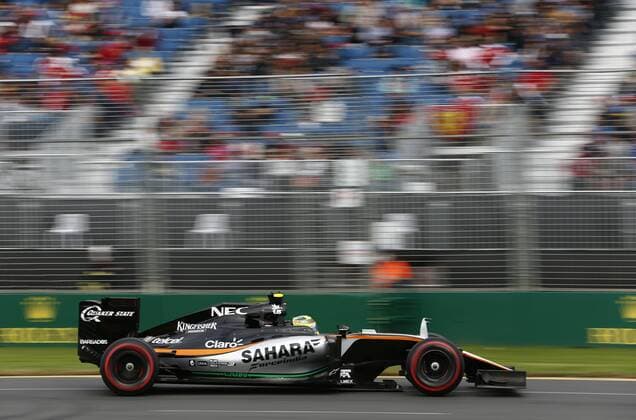 Motorsports: FIA Formula One World Championship WM Weltmeisterschaft 2016, Grand Prix of Australia, 11 Sergio Perez (MEX, Sahara Force India F1 Team), xHOCHxZWEIx