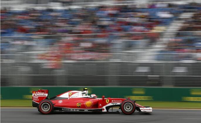 Motorsports: FIA Formula One World Championship WM Weltmeisterschaft 2016, Grand Prix of Australia, 7 Kimi Raikkonen (FIN, Scuderia Ferrari), xHOCHxZWEIx