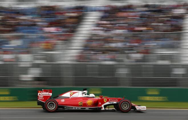 Motorsports: FIA Formula One World Championship WM Weltmeisterschaft 2016, Grand Prix of Australia, 5 Sebastian Vettel (GER, Scuderia Ferrari), xHOCHxZWEIx