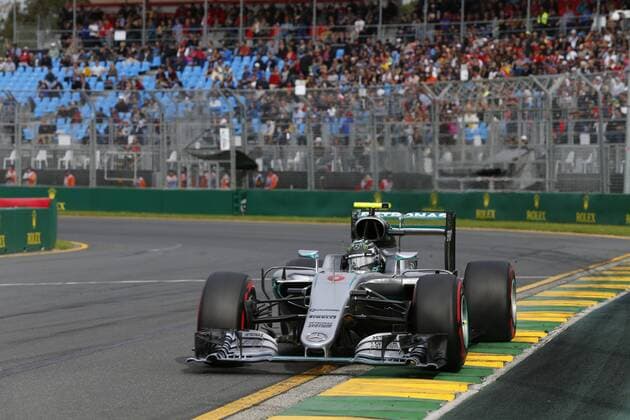 Motorsports: FIA Formula One World Championship WM Weltmeisterschaft 2016, Grand Prix of Australia, 6 Nico Rosberg (GER, Mercedes AMG Petronas Formula One Team), xHOCHxZWEIx