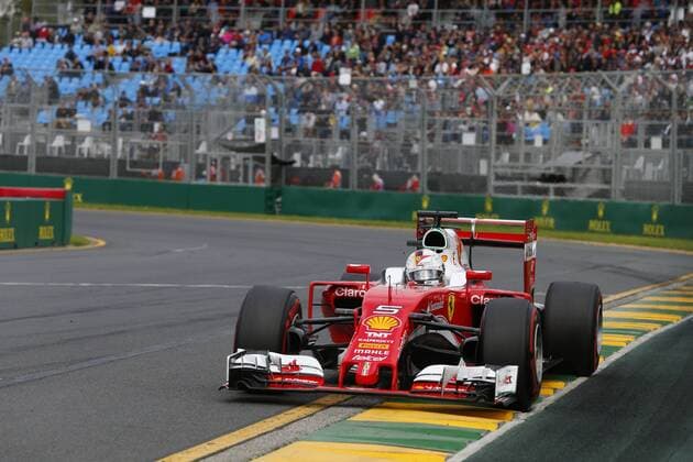 Motorsports: FIA Formula One World Championship WM Weltmeisterschaft 2016, Grand Prix of Australia, 5 Sebastian Vettel (GER, Scuderia Ferrari), xHOCHxZWEIx