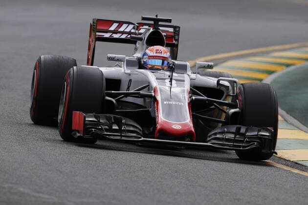March 19, 2016 - Melbourne, Australia - ROMAIN GROSJEAN of France and Haas F1 Team drives during the qualifying session of the 2016 Formula 1 Australian Grand Prix at Albert Park Circuit, in Melbourne, Australia. F1 2016 - Australian Grand Prix - Qualifying - ZUMAg147