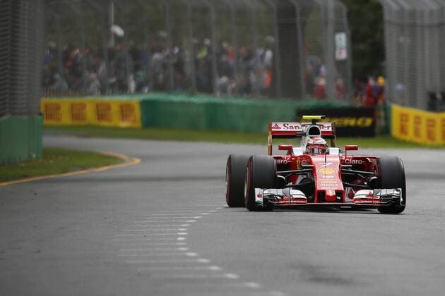 March 19, 2016 - Melbourne, Australia - KIMI RAIKKONEN of Finland and Scuderia Ferrari drives during the qualifying session of the 2016 Formula 1 Australian Grand Prix at Albert Park Circuit, in Melbourne, Australia. F1 2016 - Australian Grand Prix - Qualifying - ZUMAg147