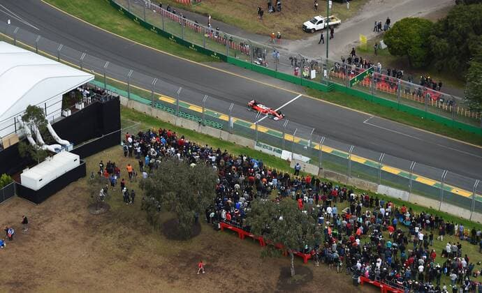 Kimi Raiikkoenen, Scuderia Ferrari, formula 1 GP, Australien in Melbourne, 19.03.2016 Photo:mspb Jerry Andre Kimi Raikkoenen, formula 1 GP, Australien