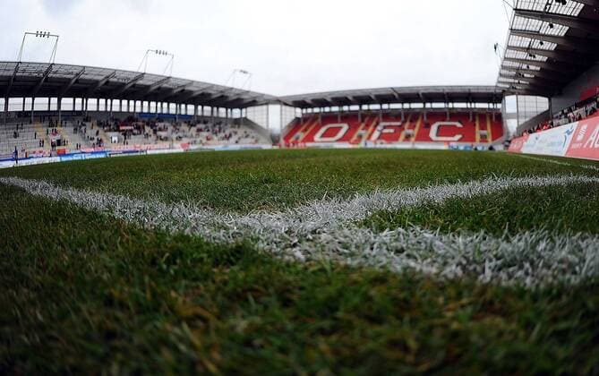 Fußball, Stadiongeschichte Kickers Offenbach 19.03.2016, xhbx, Fussball Regionalliga Suedwest, Offenbacher Kickers - FK Pirmasens, emspor v.l. Stadion Bieber Berg