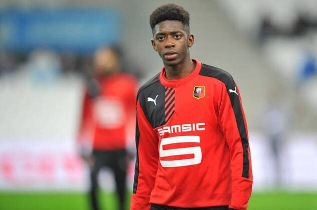 OUSMANE DEMBELE (ren) FOOTBALL : Olympique Marseille vs Stade Rennes - Ligue 1 - 18 03 2016 FEP Panoramic 