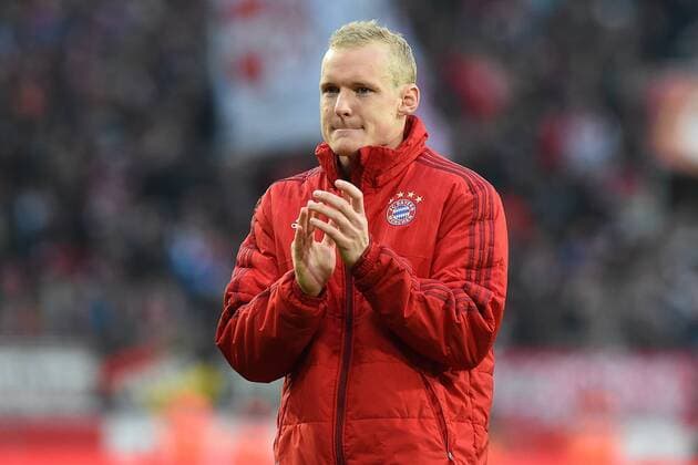 Fußball 1. Bundesliga 27. Spieltag 1. FC Köln - Bayern München am 19.03.2016 im RheinEnergieStadion in Köln Sebastian Rode ( München ) xRx