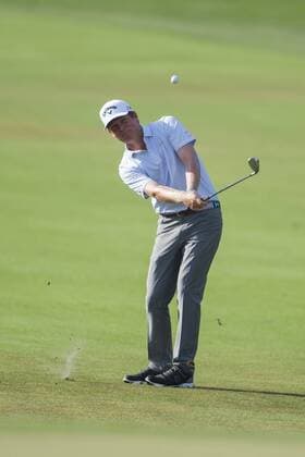 March 19, 2016: Derek Fathaur hits his approach on 1 during the third round of the Arnold Palmer Invitational in Orlando, FL. (Photograph by Roy K. Miller Icon Sportswire) GOLF: MAR 19 PGA Golf Herren - Arnold Palmer Invitational presented by MasterCard - Third Round Icon160319022 EDITORIAL USE ONLY