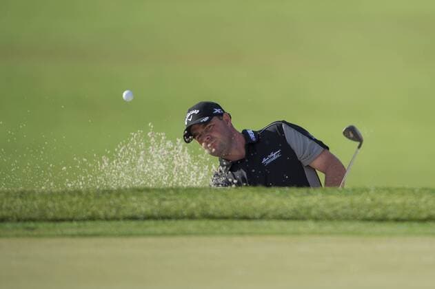 March 19, 2016: Marc Leishman plays out of the bunker on 1 during the third round of the Arnold Palmer Invitational in Orlando, FL. (Photograph by Roy K. Miller Icon Sportswire) GOLF: MAR 19 PGA Golf Herren - Arnold Palmer Invitational presented by MasterCard - Third Round Icon160319024 EDITORIAL USE ONLY