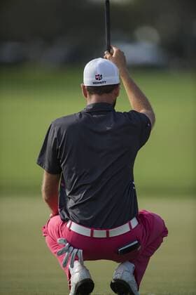 March 19, 2016: Jamie Lovemark lines up his shot during the third round of the Arnold Palmer Invitational in Orlando, FL. (Photograph by Roy K. Miller Icon Sportswire) GOLF: MAR 19 PGA Golf Herren - Arnold Palmer Invitational presented by MasterCard - Third Round Icon160319029 EDITORIAL USE ONLY