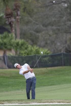March 19, 2016: Lucas Glover hits his approach on 5 during the third round of the Arnold Palmer Invitational in Orlando, FL. (Photograph by Roy K. Miller Icon Sportswire) GOLF: MAR 19 PGA Golf Herren - Arnold Palmer Invitational presented by MasterCard - Third Round Icon160319066 EDITORIAL USE ONLY