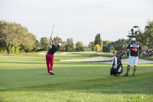 March 19, 2016: Billy Horschel hits his approach on 1 during the third round of the Arnold Palmer Invitational in Orlando, FL. (Photograph by Roy K. Miller Icon Sportswire) GOLF: MAR 19 PGA Golf Herren - Arnold Palmer Invitational presented by MasterCard - Third Round Icon160319092 EDITORIAL USE ONLY