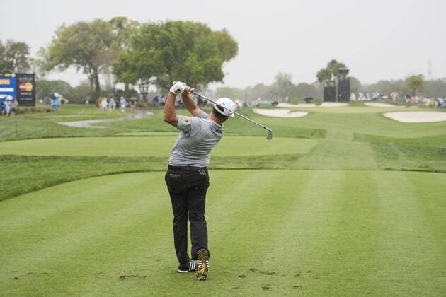 March 19, 2016: Chez Reavie tees off during the third round of the Arnold Palmer Invitational in Orlando, FL. (Photograph by Roy K. Miller Icon Sportswire) GOLF: MAR 19 PGA Golf Herren - Arnold Palmer Invitational presented by MasterCard - Third Round Icon160319101 EDITORIAL USE ONLY
