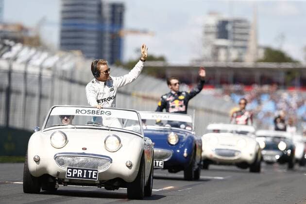 Motorsports: FIA Formula One World Championship WM Weltmeisterschaft 2016, Grand Prix of Australia, 6 Nico Rosberg (GER, Mercedes AMG Petronas Formula One Team), xHOCHxZWEIx
