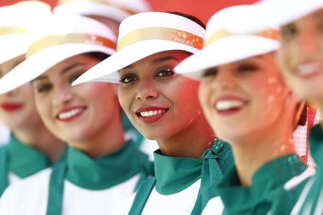 Motorsports: FIA Formula One World Championship WM Weltmeisterschaft 2016, Grand Prix of Australia, grid girls xHOCHxZWEIx