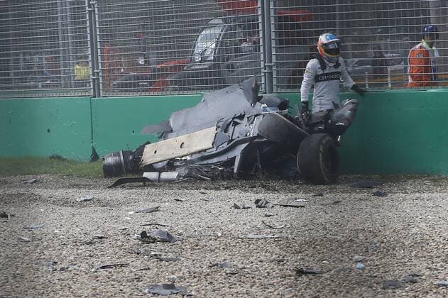 Themen der Woche SPORT Motorsports: FIA Formula One World Championship WM Weltmeisterschaft 2016, Grand Prix of Australia, 14 Fernando Alonso (ESP, McLaren Honda Formula 1 Team), xHOCHxZWEIx