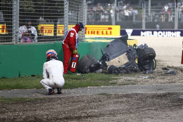 Motorsports: FIA Formula One World Championship WM Weltmeisterschaft 2016, Grand Prix of Australia, 14 Fernando Alonso (ESP, McLaren Honda Formula 1 Team), xHOCHxZWEIx