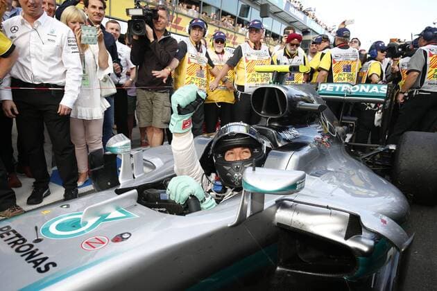 Motorsports: FIA Formula One World Championship WM Weltmeisterschaft 2016, Grand Prix of Australia, 6 Nico Rosberg (GER, Mercedes AMG Petronas Formula One Team), xHOCHxZWEIx