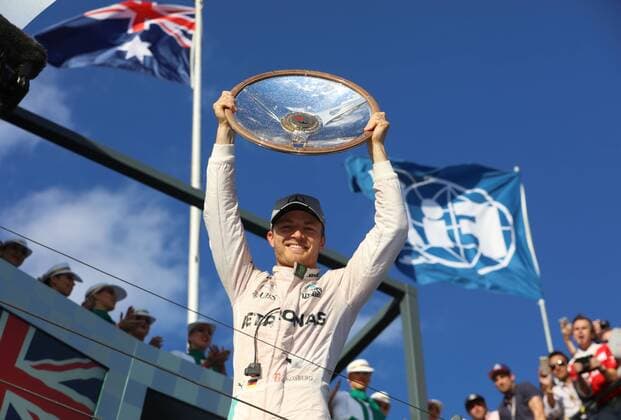 Motorsports: FIA Formula One World Championship WM Weltmeisterschaft 2016, Grand Prix of Australia, 6 Nico Rosberg (GER, Mercedes AMG Petronas Formula One Team), xHOCHxZWEIx