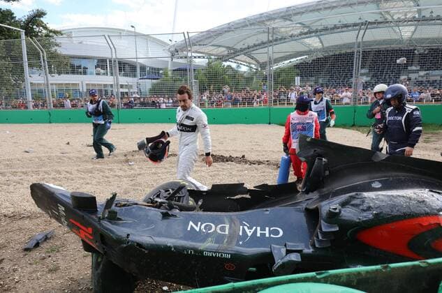 Motorsports: FIA Formula One World Championship WM Weltmeisterschaft 2016, Grand Prix of Australia, 14 Fernando Alonso (ESP, McLaren Honda Formula 1 Team), xHOCHxZWEIx