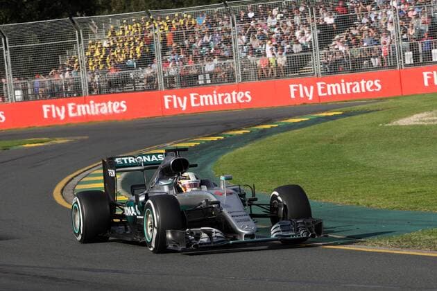 Australian Grand Prix, Melbourne 17 - 20 March 2016 20.03.2016 - Race, Lewis Hamilton (GBR) Mercedes AMG F1 W07 Hybrid 
