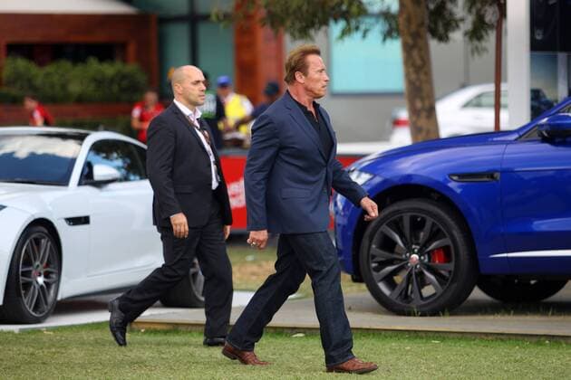 Australian Grand Prix, Melbourne 17 - 20 March 2016 20.03.2016 - Race, Arnold Schwarzenegger (AU), Actor 