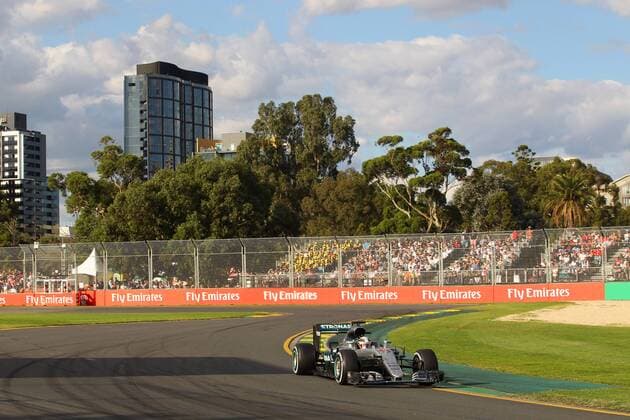 Australian Grand Prix, Melbourne 17 - 20 March 2016 20.03.2016 - Race, Lewis Hamilton (GBR) Mercedes AMG F1 W07 Hybrid 