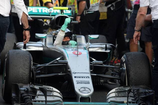 Australian Grand Prix, Melbourne 17 - 20 March 2016 20.03.2016 - Race, Nico Rosberg (GER) Mercedes AMG F1 W07 Hybrid race winner 