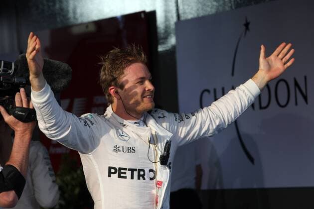 Australian Grand Prix, Melbourne 17 - 20 March 2016 20.03.2016 - Race, Nico Rosberg (GER) Mercedes AMG F1 W07 Hybrid race winner 
