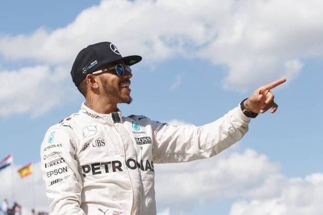 March 20, 2016: Lewis Hamilton (GBR) 44 from the Mercedes AMG Petronas team at the drivers parade prior to the 2016 Australian Formula One Grand Prix at Albert Park, Melbourne, Australia. Formula One 2016: Australia - Race - ZUMAc04_