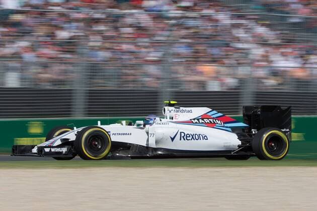 March 20, 2016: Valtteri Bottas (FIN) 77 from the Williams Martini Racing team at turn two of the 2016 Australian Formula One Grand Prix at Albert Park, Melbourne, Australia. Formula One 2016: Australia - Race - ZUMAc04_