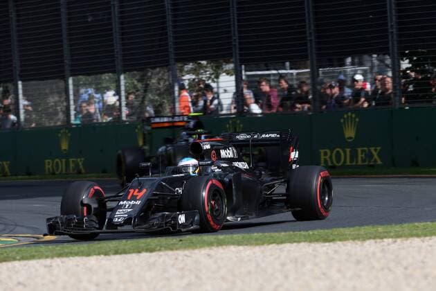 Australian Grand Prix, Melbourne 17 - 20 March 2016 20.03.2016 - Race, Fernando Alonso (ESP) McLaren Honda MP4-31 