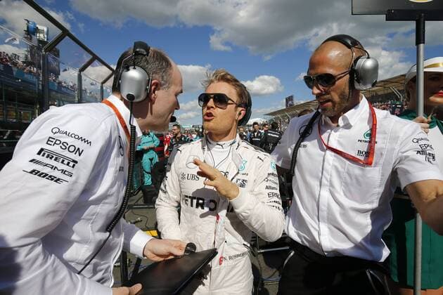 Motorsports: FIA Formula One World Championship WM Weltmeisterschaft 2016, Grand Prix of Australia, 6 Nico Rosberg (GER, Mercedes AMG Petronas Formula One Team), xHOCHxZWEIx