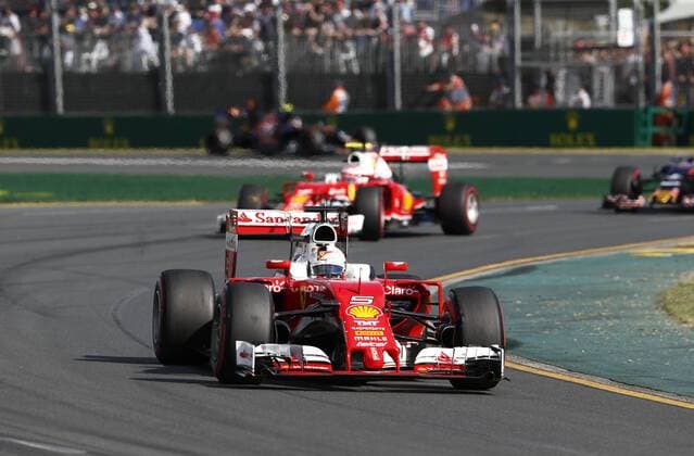 Motorsports: FIA Formula One World Championship WM Weltmeisterschaft 2016, Grand Prix of Australia, 5 Sebastian Vettel (GER, Scuderia Ferrari), xHOCHxZWEIx