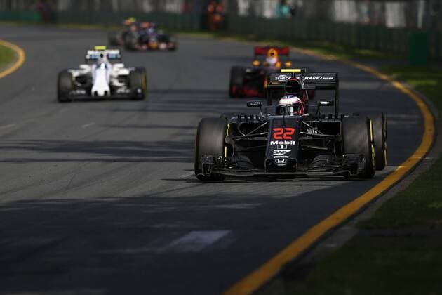Motorsports: FIA Formula One World Championship WM Weltmeisterschaft 2016, Grand Prix of Australia, 22 Jenson Button (GBR, McLaren Honda Formula 1 Team), xHOCHxZWEIx
